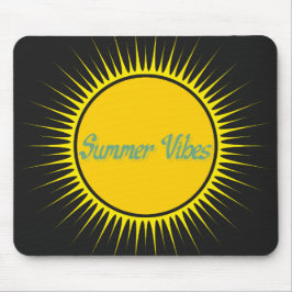 Summer Vibes Sunshine Mousepad Muismat