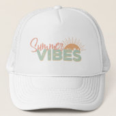 Summer Vibes Sunshine Trucker Pet (Voorkant)
