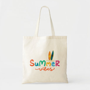 Summer Vibes Surfing Women's Tote Bag