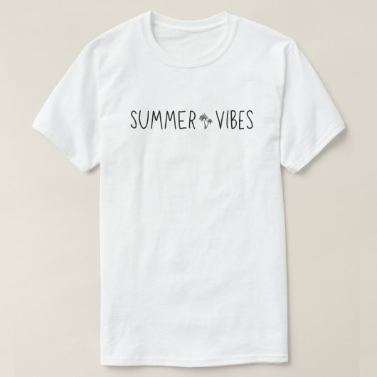 Summer Vibes T-shirt (Design voorkant)