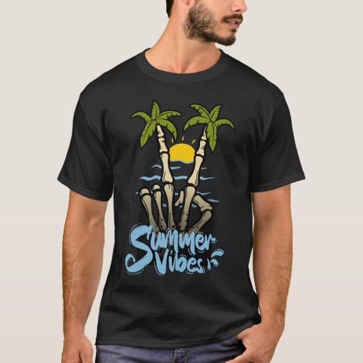 Summer vibes T-shirt (Voorkant)