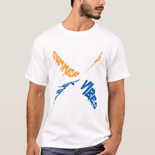Summer Vibes T-shirt (Voorkant)