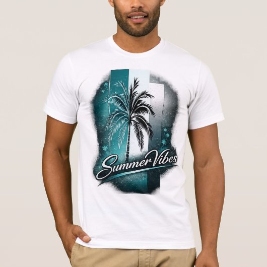 Summer Vibes T-shirt (Voorkant)