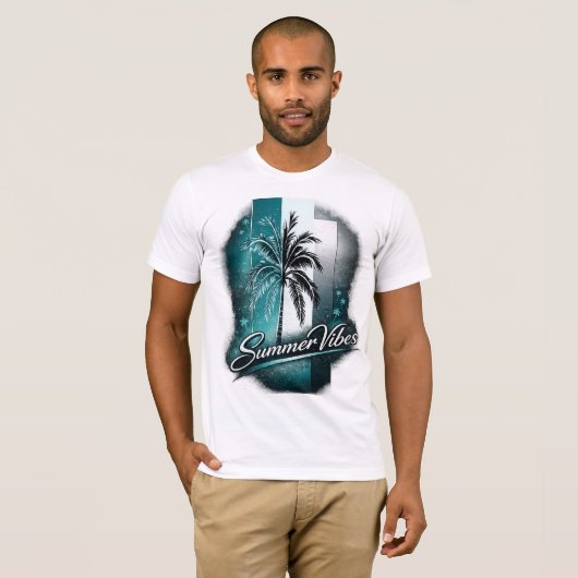 Summer Vibes T-shirt (Voorkant volledig)