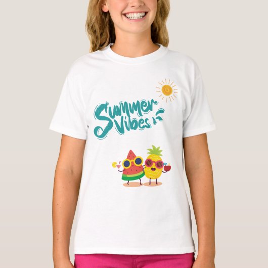 Summer Vibes T-Shirt (Voorkant)
