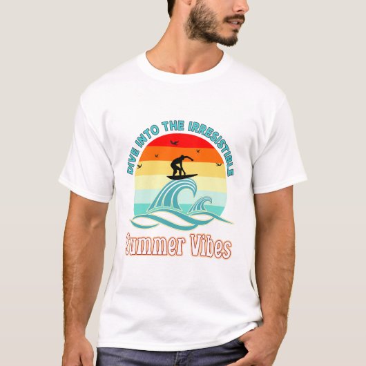 Summer Vibes T-shirt (Voorkant)