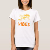 Summer Vibes T-Shirt (Voorkant)