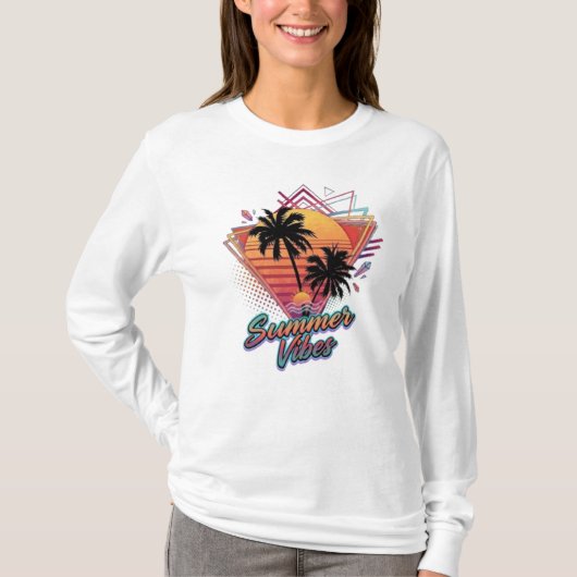 Summer Vibes T-shirt (Voorkant)