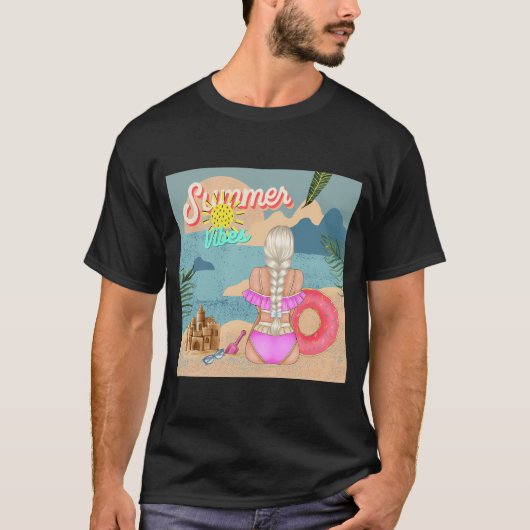 Summer Vibes T-shirt (Voorkant)