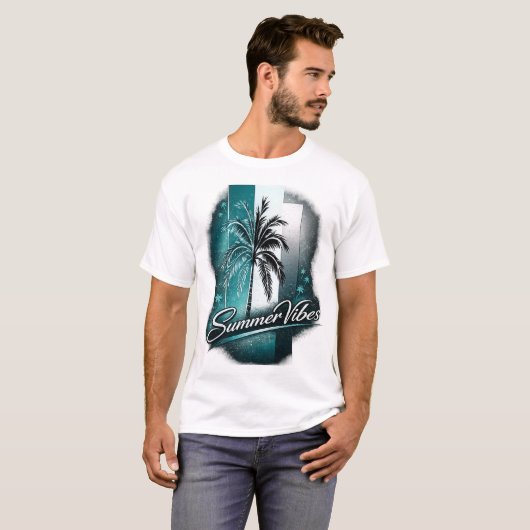 Summer Vibes T-shirt (Voorkant volledig)
