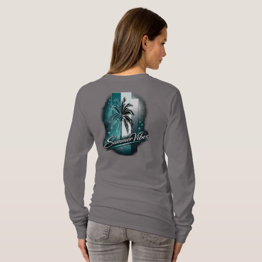 Summer Vibes T-shirt (Achterkant volledig)