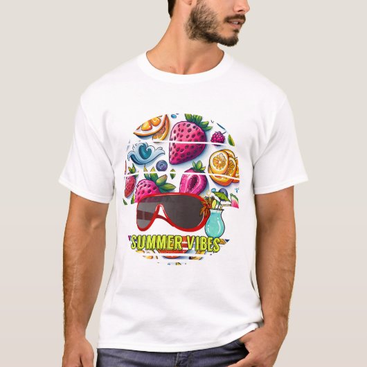Summer Vibes T-shirt (Voorkant)