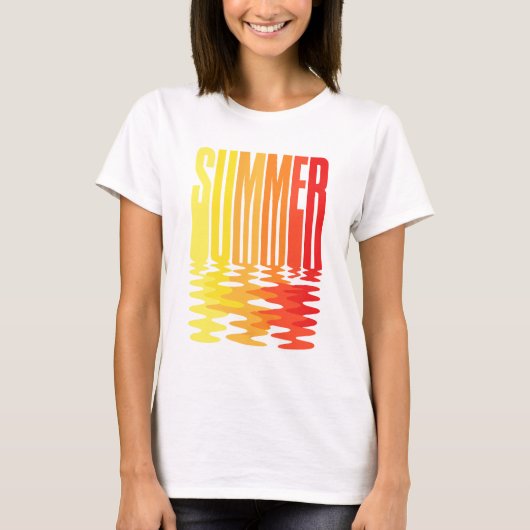 Summer Vibes T-shirt (Voorkant)