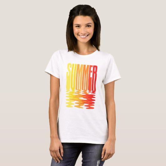Summer Vibes T-shirt (Voorkant volledig)