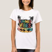Summer Vibes T-shirt (Voorkant)