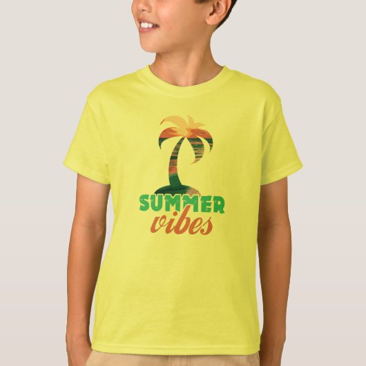 Summer Vibes T-shirt (Voorkant)