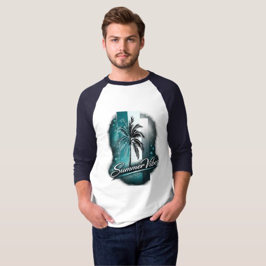 Summer Vibes T-shirt (Voorkant volledig)