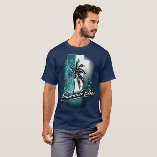 Summer Vibes T-shirt (Voorkant volledig)