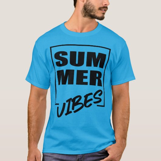 Summer Vibes T-shirt (Voorkant)