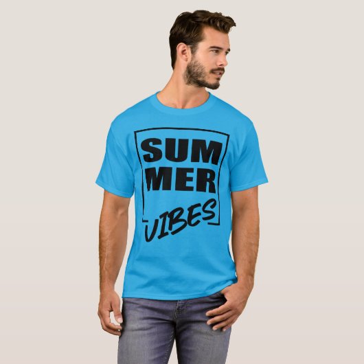 Summer Vibes T-shirt (Voorkant volledig)