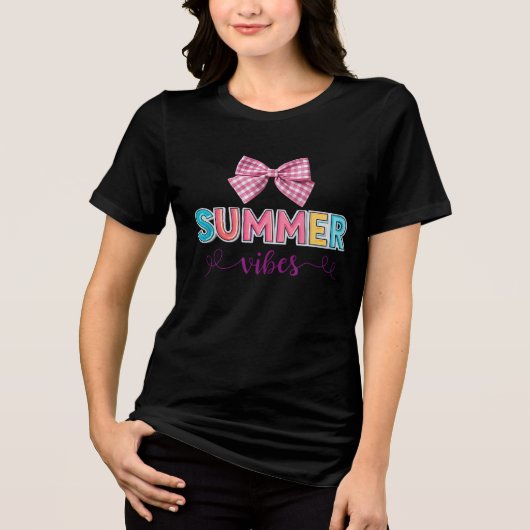 Summer Vibes T-Shirt – Bright & Fun Beach Tee (Voorkant)