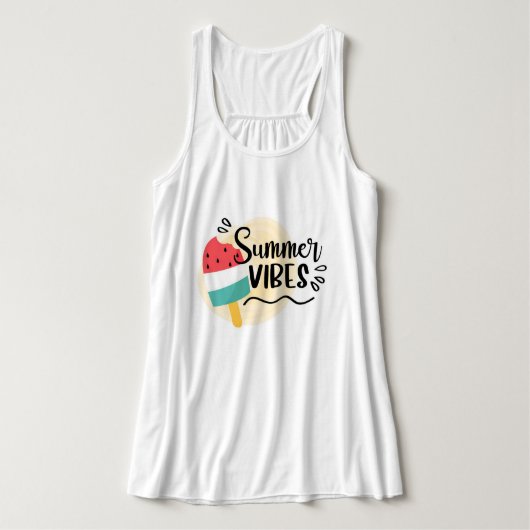 Summer Vibes Tanktop (Design voorkant)