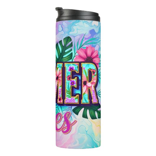 Summer Vibes Thermosbeker (Geroteerd rechts)