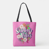 Summer Vibes Tote Bag (Achterkant)