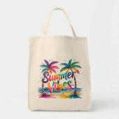Summer Vibes Tote Bag (Voorkant)
