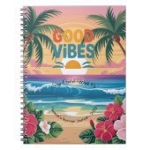 Summer Vibes Tropical Notitieboek (Voorkant)