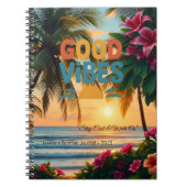 Summer Vibes Tropical Notitieboek (Voorkant)