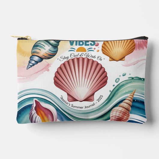 Summer Vibes Tropical Notitieboek Etui (Voorkant)