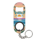 Summer Vibes Tropical Notitieboek Mini Flessenopener (Achterkant)