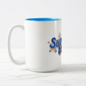 Summer Vibes Tweekleurige Koffiemok (Links)