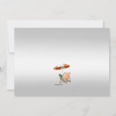 Summer Vibes Uitnodiging (Achterkant)