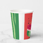 Summer Vibes Watermelon Party Uitnodigen Papieren Bekers (Rechts)