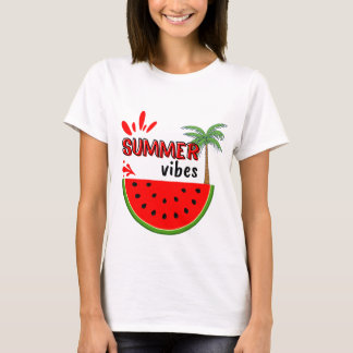 Summer Vibes & Watermelon Slices – Sweet Season T T-shirt