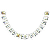 Summer Vibes Waterverf Kameleon - Verjaardag Vlaggetjes (Alle)