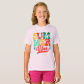 "Summer Vibes", Zomer, Kinder T-shirt (Voorkant volledig)