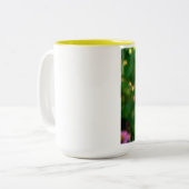 Summer Visitor Tweekleurige Koffiemok (Voorkant links)