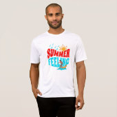 SUMMER VOELEN. T-SHIRT (Voorkant volledig)