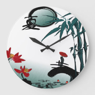 Summer Wall-klok Grote Klok