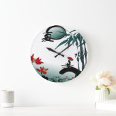 Summer Wall-klok Grote Klok (Huis)