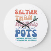 Summer Wall-klok Grote Klok (Voorkant)