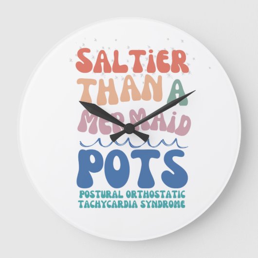 Summer Wall-klok Grote Klok (Voorkant)