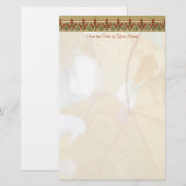 Summer Wane Stationery Briefpapier (Voorkant / Achterkant)