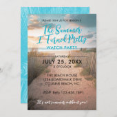  Summer Watch Party Uitnodiging (Voorkant / Achterkant)
