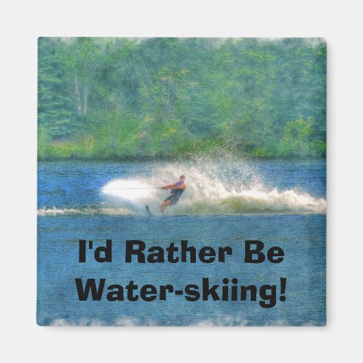 Summer Water skiier and Lake Magneet (Voorkant)