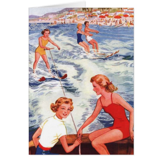 Summer Water Skiing Fun (Voorkant)