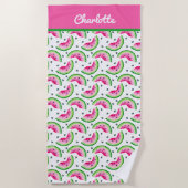 Summer Watermelon Beach Towel Strandlaken (Voorkant)